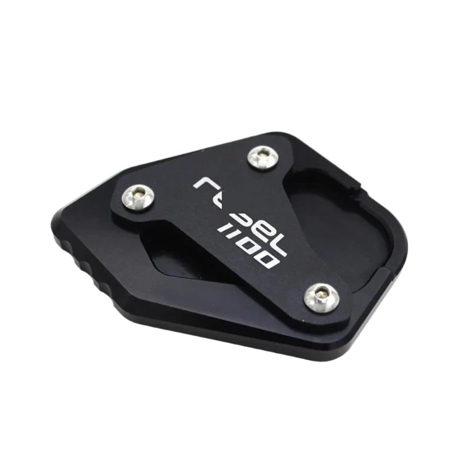 WWHUMM Fußverlängerung Pad CNC Kickstand Fuß Seite Stehen Verlängerung Pad Unterstützung Vergrößern Platte Für CMX1100 DCT Rebel1100 2021 2022 Motorrad Motorrad Seitenständer(1) von WWHUMM