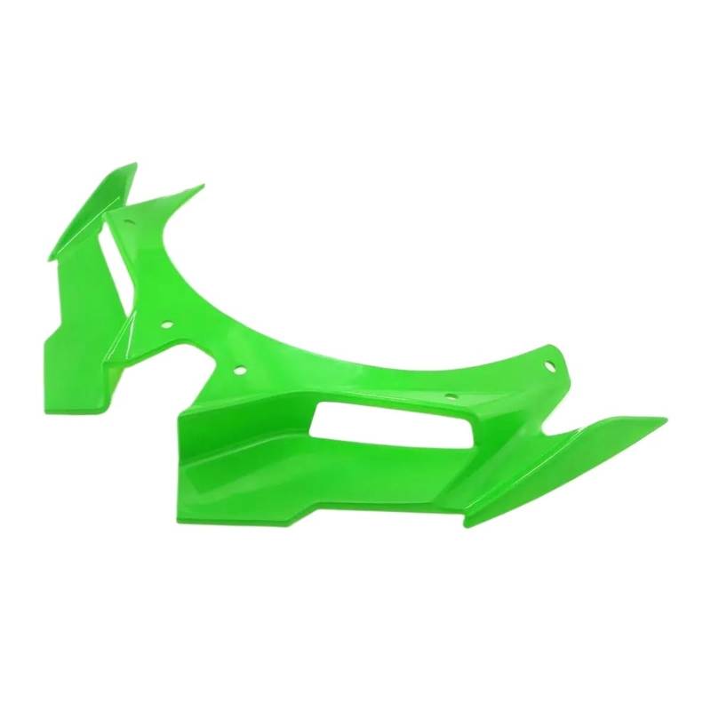 WWHUMM Moto Verkleidungs-Winglets Für Kawasaki Für ZX25R ZX4R ZX4RR 21-24 Motorrad Nackt Front Spoiler Winglet Aerodynamische Flügel Kit Spoiler Schutz Aerodynamische Spoilerlippe(3) von WWHUMM