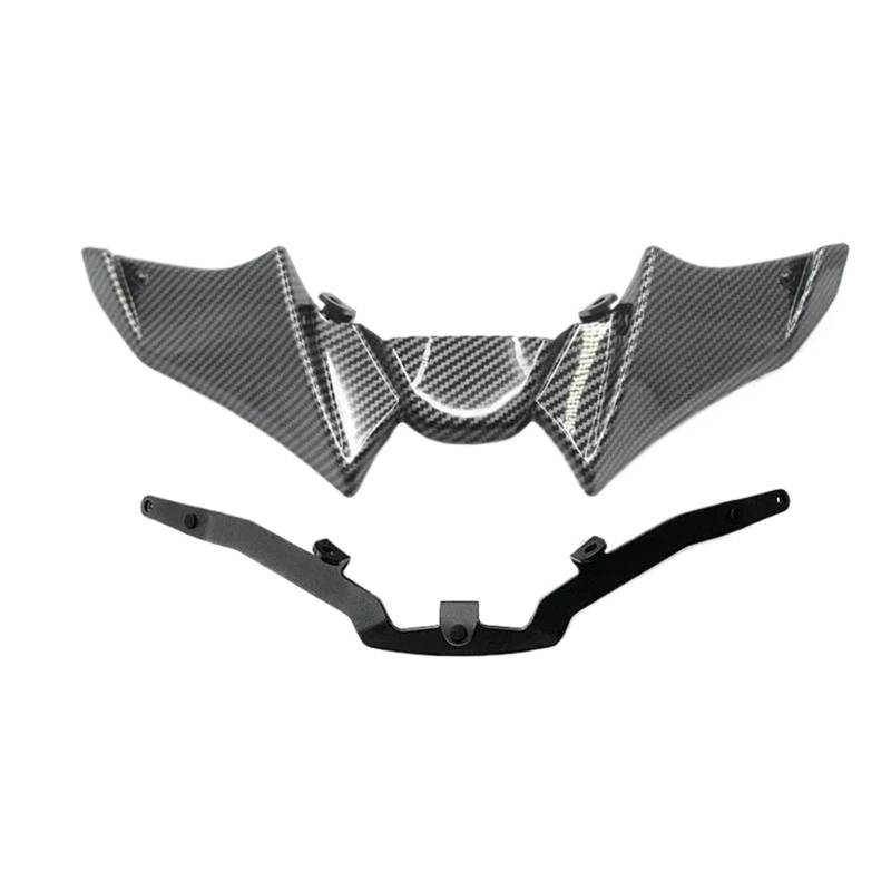 WWHUMM Moto Verkleidungs-Winglets Für YA&MA&HA Für MT-09 SP 2021-2023 Sport Downforce Naked Forntal Spoiler Aerodynamischer Flügelabweiser Motorrad Aerodynamische Spoilerlippe(2) von WWHUMM