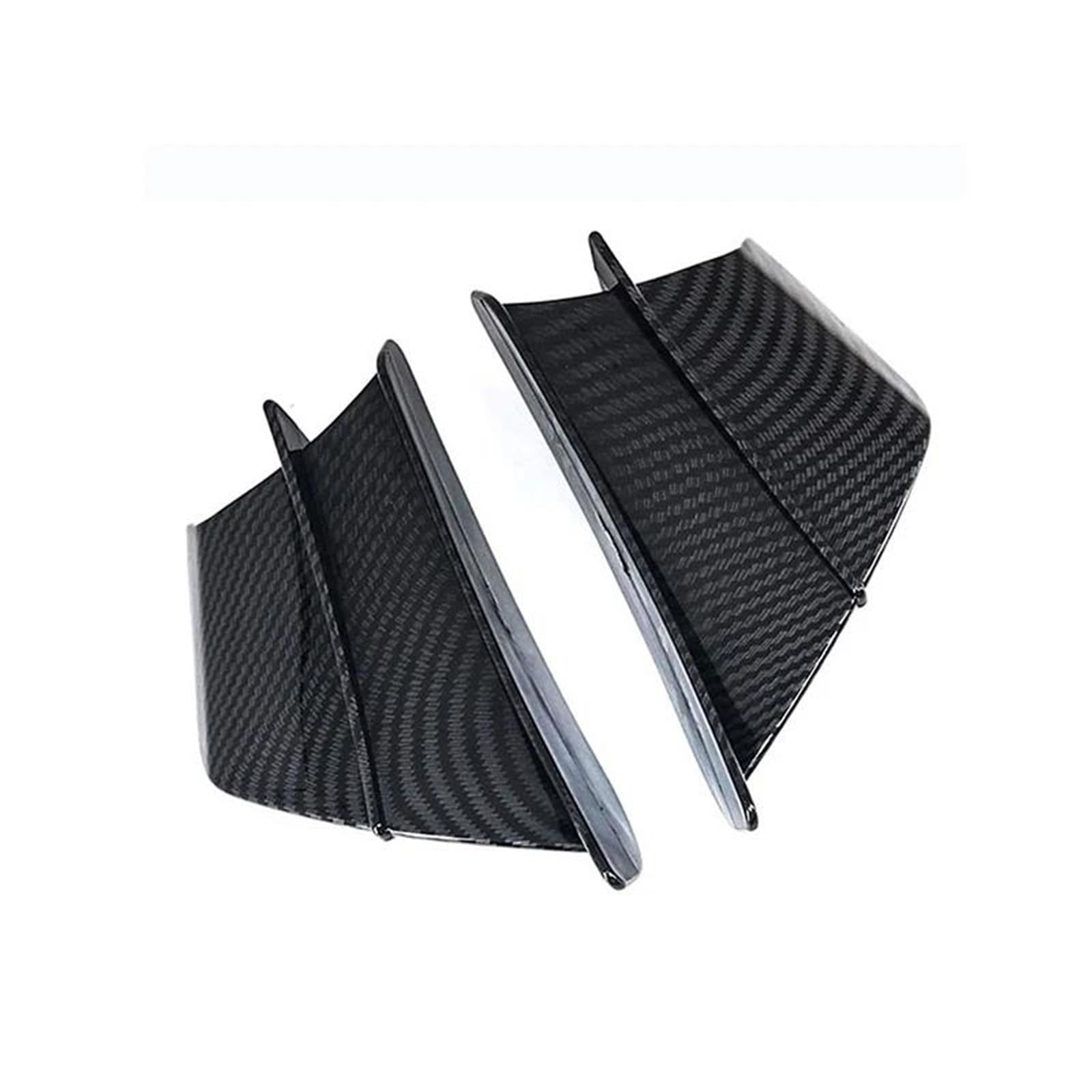 WWHUMM Moto Verkleidungs-Winglets Für Ya&ma&ha Für MT03 MT07 R1 R1M R7 R6 R3 R125 FZ6R TZR50 FZ1 Fazer 8 Motorrad Winglet Aerodynamische Flügel Kit Spoiler seitlicher Spoiler(2) von WWHUMM