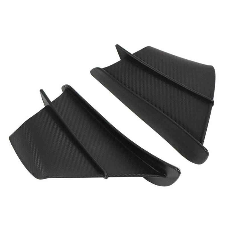 WWHUMM Moto Verkleidungs-Winglets Motorrad Winglet Aerodynamischer Wing Kit Spoiler Für CBR650R CBR650F CBR500R CBR1000RR Aerodynamisches Wing-Kit(1) von WWHUMM