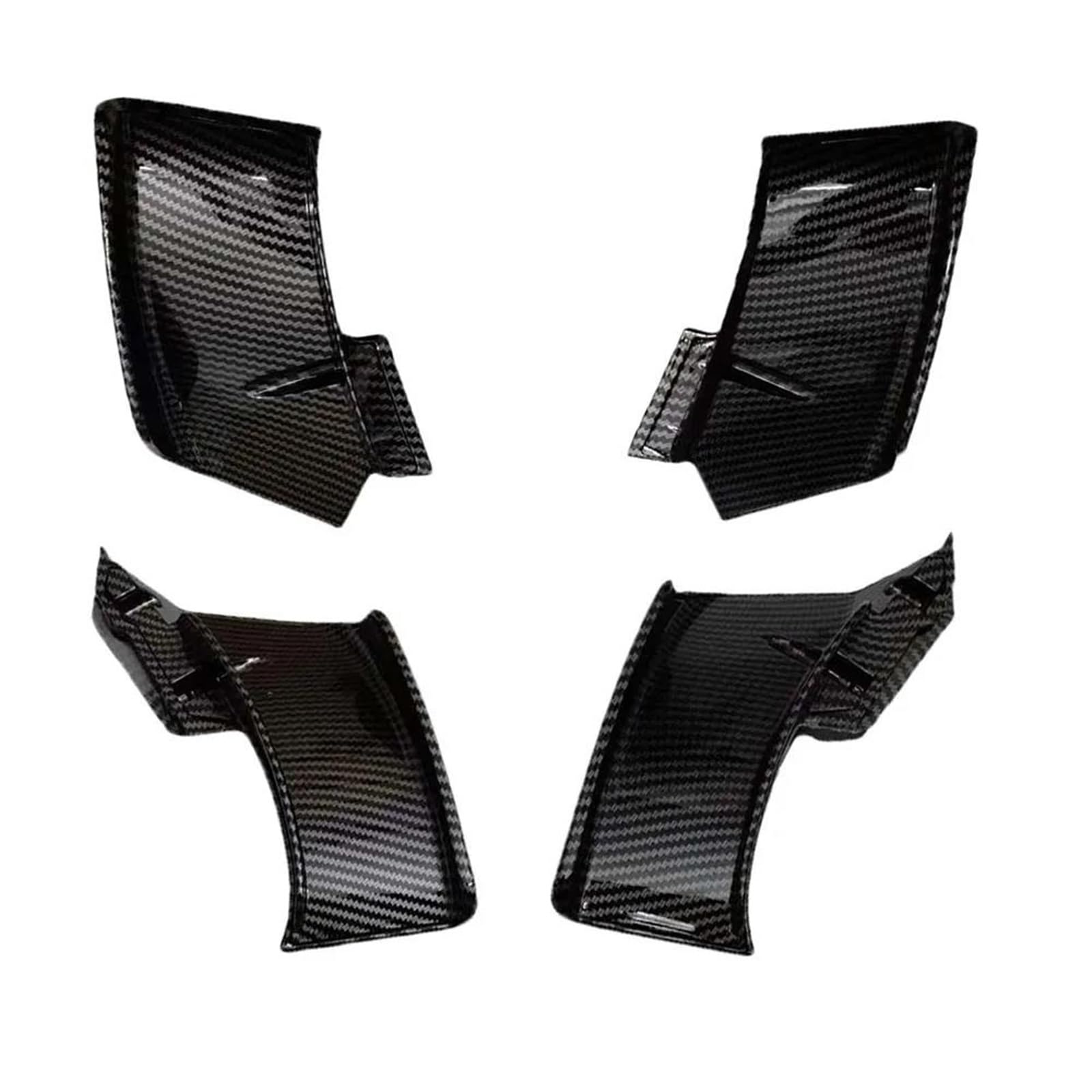 WWHUMM Moto Verkleidungs-Winglets Motorrad Winglets Aerodynamische Flügel Kit Spoiler Zubehör Für Ducati Für Streetfighter V2 Street Fighter V4 / S 2021 2022 2023 seitlicher Spoiler(1) von WWHUMM