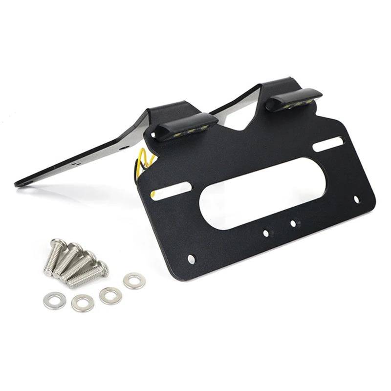 WWHUMM Motorrad Nummer Kennzeichenhalter Hinten Schwanz Ordentlich Fender Eliminator Für Ya&ma&ha Für TMAX 530 2012 2013 2014 2015 2016 Kennzeichen Halter Halterung Motorrad Rahmen Halter von WWHUMM