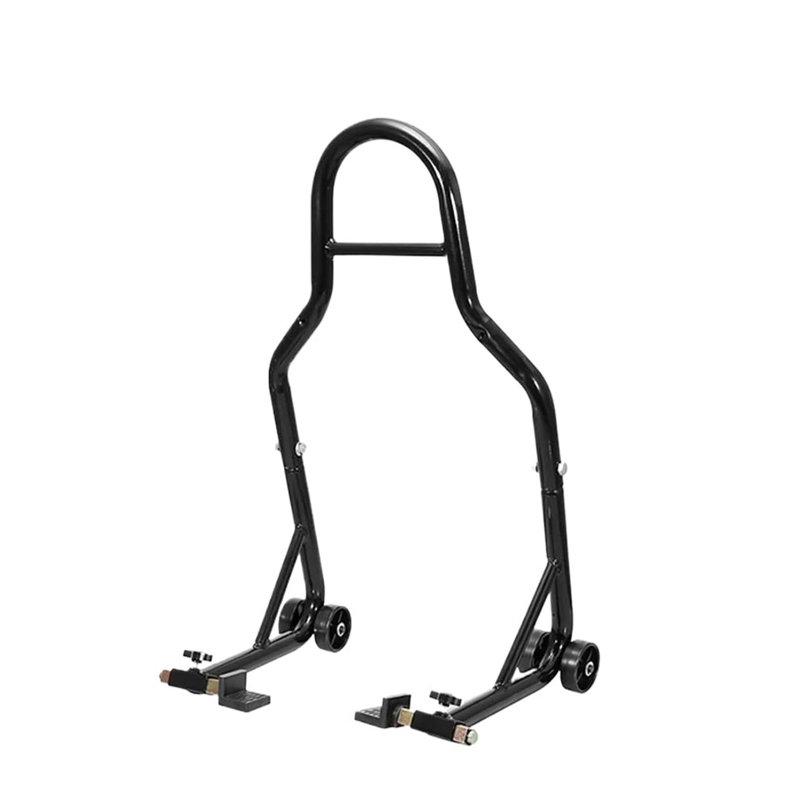 WWHUMM Motorrad Parkbeinstütze Staender Universal-Motorrad-Vollsatz-Hinterrad-Stützständer, Radständer, Auto-Aheel-Stützrahmen, Reifenreparaturwerkzeug Motorradständer(Black) von WWHUMM