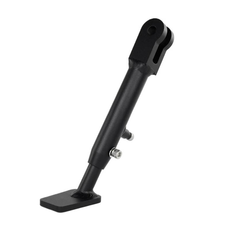 WWHUMM Motorrad Seitenstaender Motorrad Einstellbare Aluminium Fuß Side Kick Stand Ständer Für FZ-07 MT-07 2014-2023 Für XSR700 2016-2023 Motorrad Parkbeinstütze Staender(Black) von WWHUMM