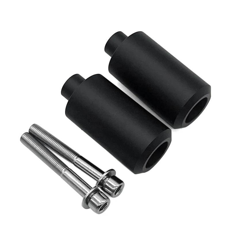 WWHUMM Motorrad Sturzpad Motorradzubehör Black & Carbon No Cut Frame Sliders Crash Falling Protector Für Ya&ma&ha Für FZ1 2006 2007 2008 Slider Verkleidung(1) von WWHUMM