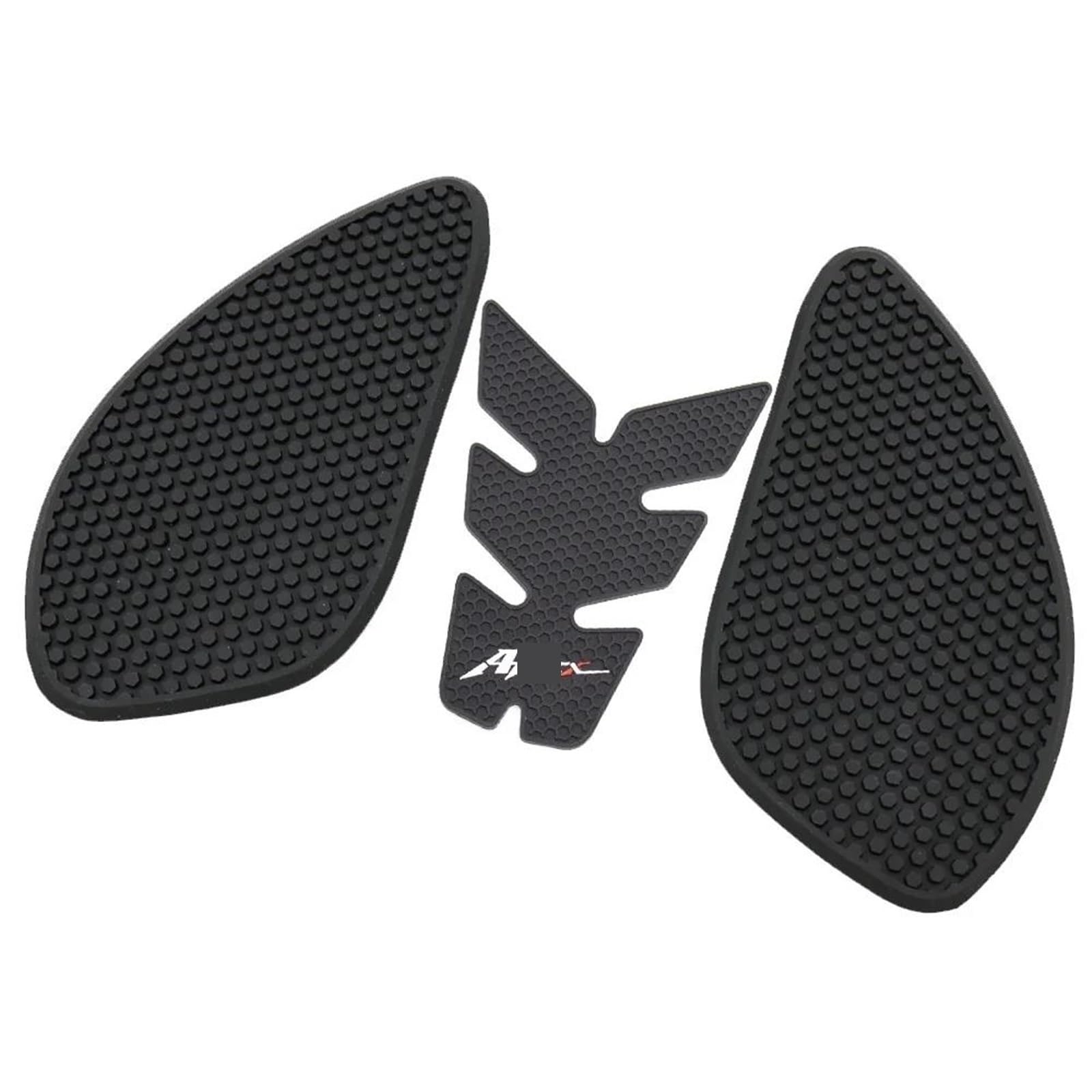 WWHUMM Motorrad Tank Traction Pads Aufkleber Gummi Für K1200S/R R1200ST/S Universal Motorrad Zubehör Kraftstoff Tank Pad Abdeckung Seite Decals Motorrad Tankschutzfolie Aufkleber(2) von WWHUMM