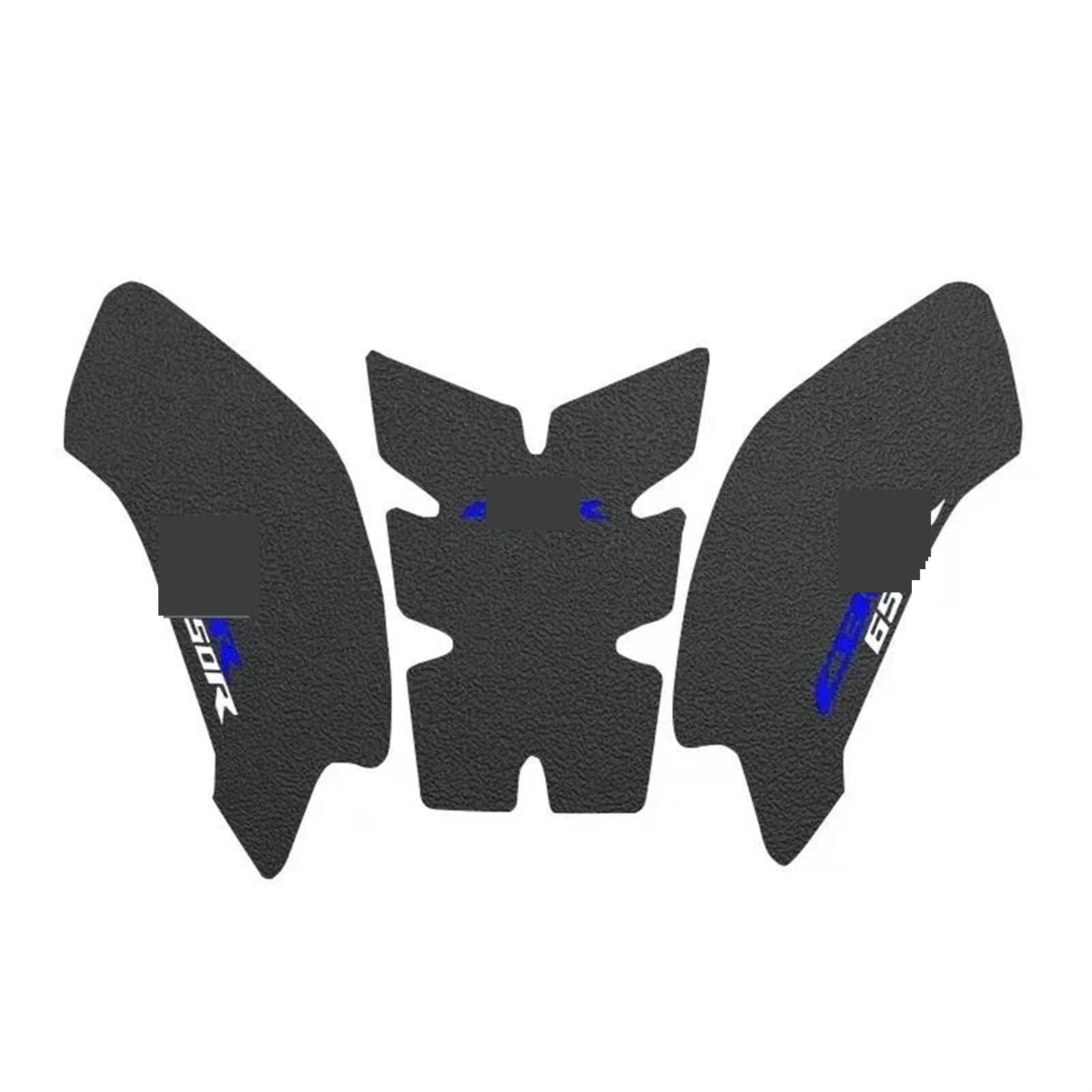 WWHUMM Motorrad Tank Traction Pads Für CBR650R CB650R 2019-2022 Schutzaufkleber Traktionspad Seitenmotorradzubehör Ledertank-Griffpads Aufkleber Motorrad Tankschutzfolie Aufkleber(7) von WWHUMM