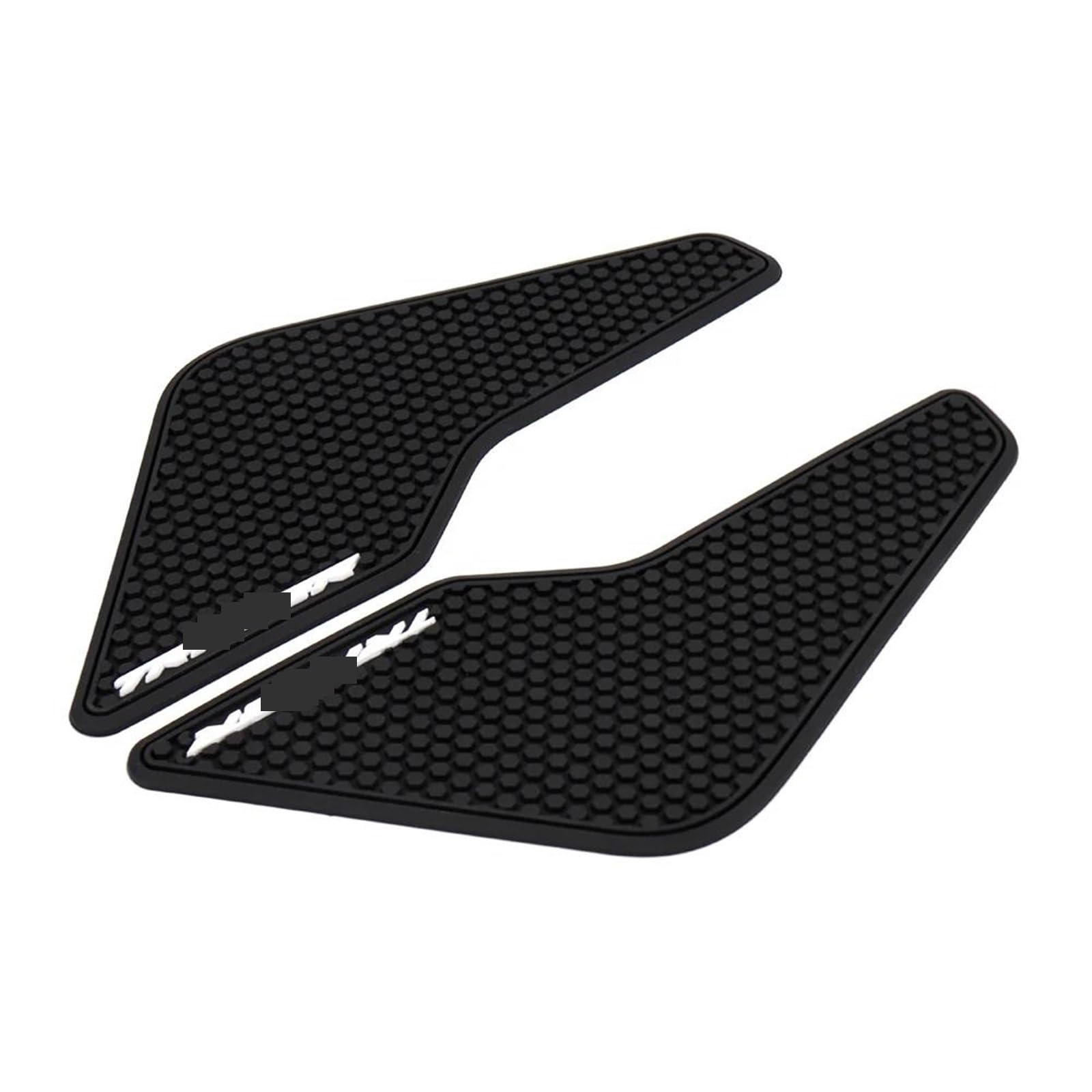 WWHUMM Motorrad Tank Traction Pads Schwarze Motorradaufkleber, Anti-Rutsch-Tankpad, Kniegriff Für Ya&ma&ha Für Tracer900 MT09 FJ09 2015 2016 2017 2018 Motorrad Tankschutzfolie Aufkleber von WWHUMM