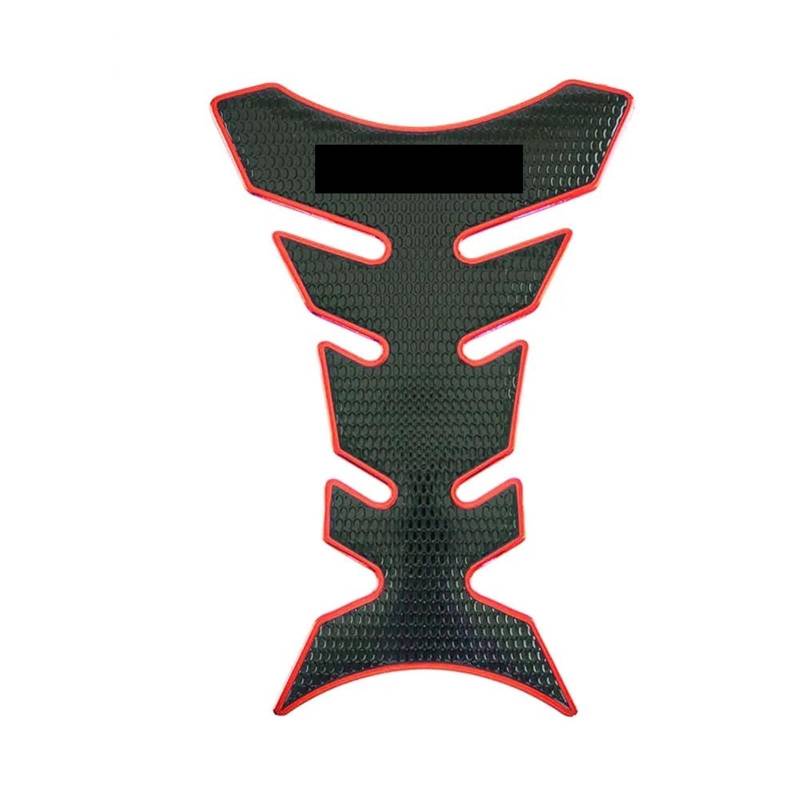 WWHUMM Motorrad-Tankdeckel-Aufkleber 3D Motorrad Aufkleber Carbon Fiber Fishbone Aufkleber Motorrad Tank Pad Tankpad Schutz Für Motorrad Universal Fishbone Motorradzubehör(3) von WWHUMM