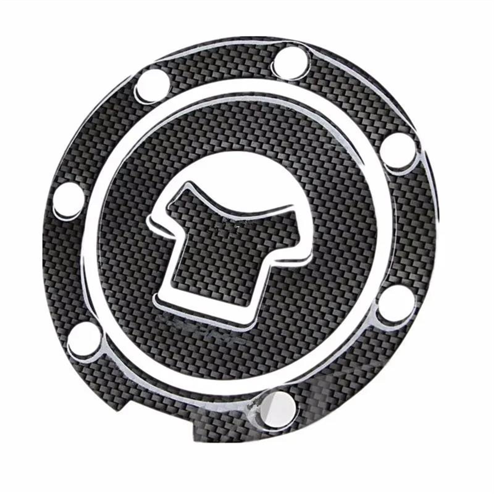 WWHUMM Motorrad-Tankdeckel-Aufkleber Motorrad Fiber Fuel Tank Cap Cover Tank Protector Pad Aufkleber Aufkleber Für CBR 600 F2/F3/F4/F4i RVF VFR CB400 CB1300 Motorrad Tankschutzfolie Aufkleber(1) von WWHUMM