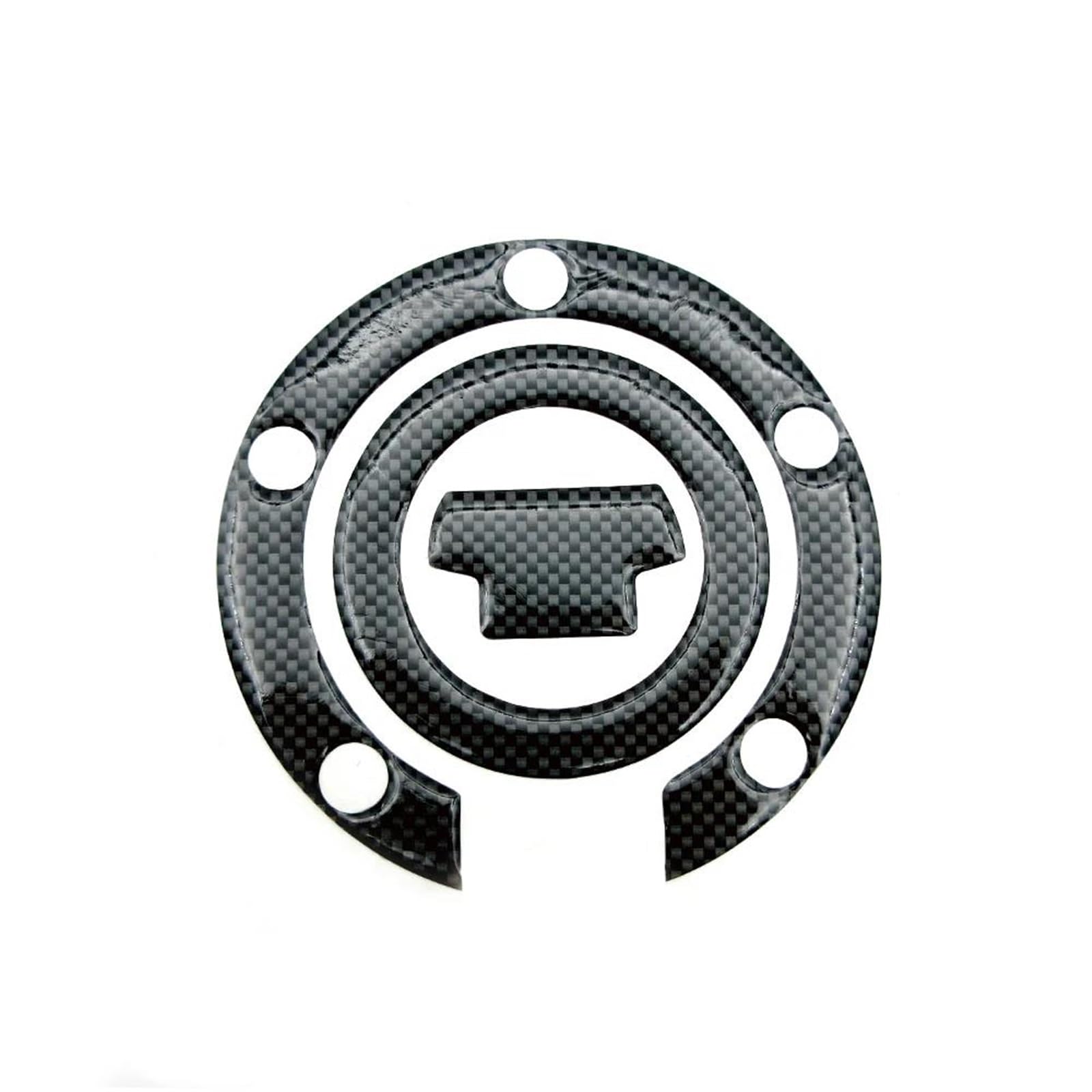 WWHUMM Motorrad Tankpad Für Ya&ma&ha Für R1 R6 FZ6R FZ1S FAZER FZ6 FZ8 XJ MotorradCarbon Fiber Fuel Tank Cap Cover Tank Protector Pad Aufkleber Aufkleber Motorrad Tank Traction Pads(1) von WWHUMM