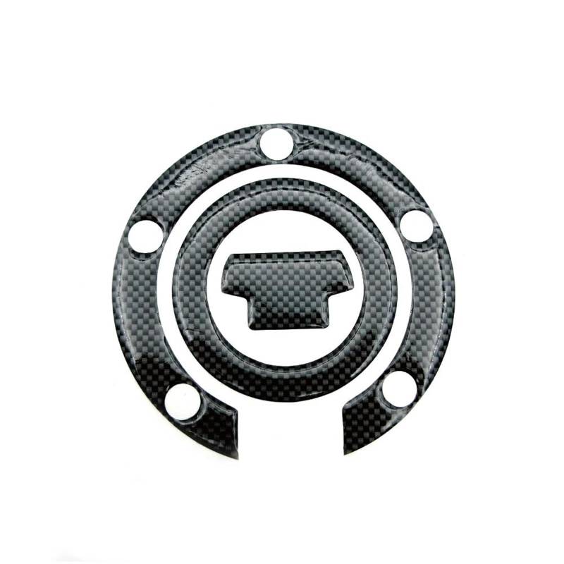 WWHUMM Motorrad Tankpad Für Ya&ma&ha Für R1 R6 FZ6R FZ1S FAZER FZ6 FZ8 XJ MotorradCarbon Fiber Fuel Tank Cap Cover Tank Protector Pad Aufkleber Aufkleber Motorrad Tank Traction Pads(1) von WWHUMM