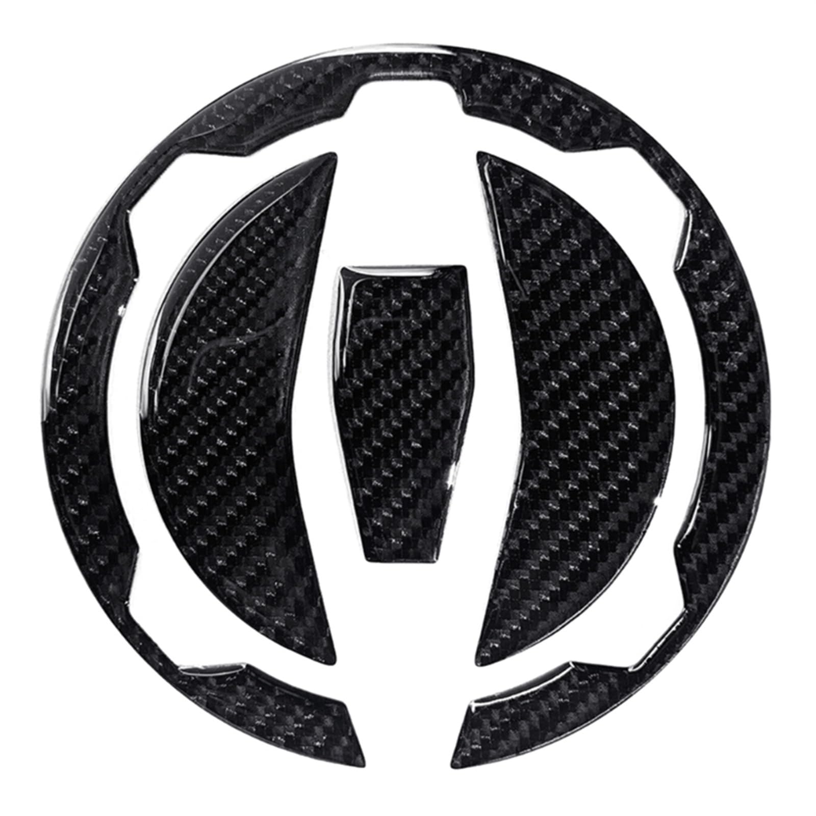 WWHUMM Motorrad Tankpad Gas Für Tankdeckel Aufkleber Carbon Fiber Motorrad Gas Für Tankdeckel Für Z900 Z400 Motorrad Tank Traction Pads von WWHUMM