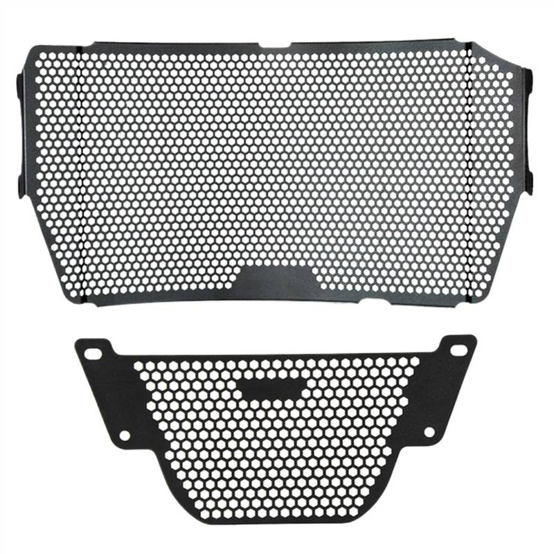 WWHUMM Motorrad-Tankschutznetz Motorrad Monster Kühlergrill Schutz Abdeckung Und Ölkühler Schutz Für Ducati Für Monster 1200 1200S 1200R 2013-2023 Motorrad Tank Kühlerschutzschild(1) von WWHUMM