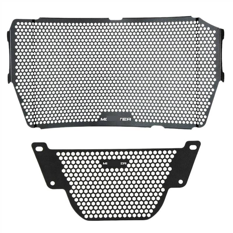 WWHUMM Motorrad-Tankschutznetz Motorrad Monster Kühlergrill Schutz Abdeckung Und Ölkühler Schutz Für Ducati Für Monster 1200 1200S 1200R 2013-2023 Motorrad Tank Kühlerschutzschild(2) von WWHUMM