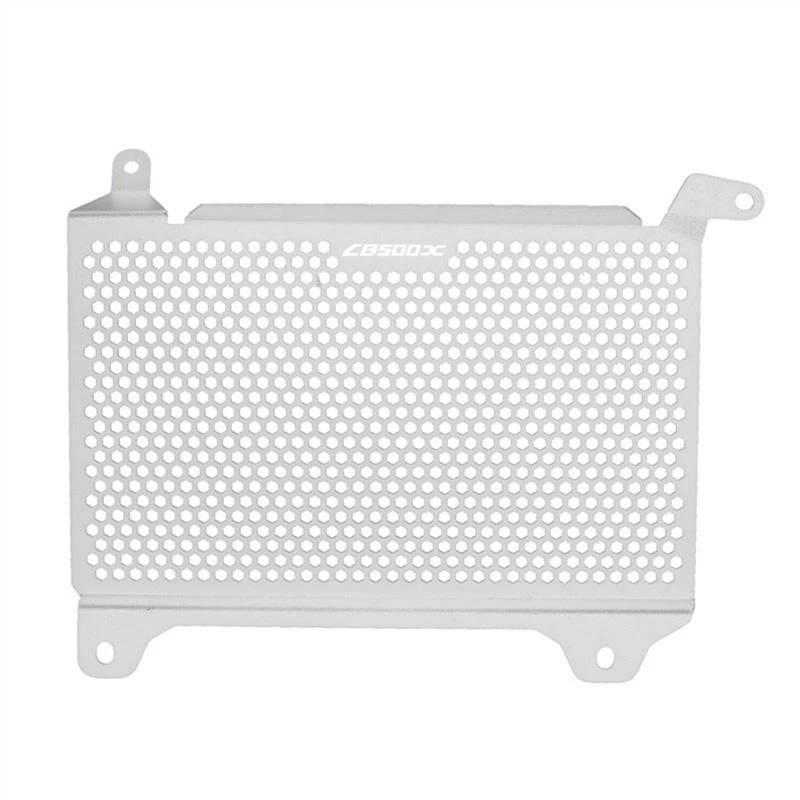 WWHUMM Motorrad-Tankschutznetz Motorradzubehör Kühlergrill Wache Cover Schutz Für CB500X 2019-2023 Motorrad Tank Kühlerschutzschild(Silver-19-21) von WWHUMM