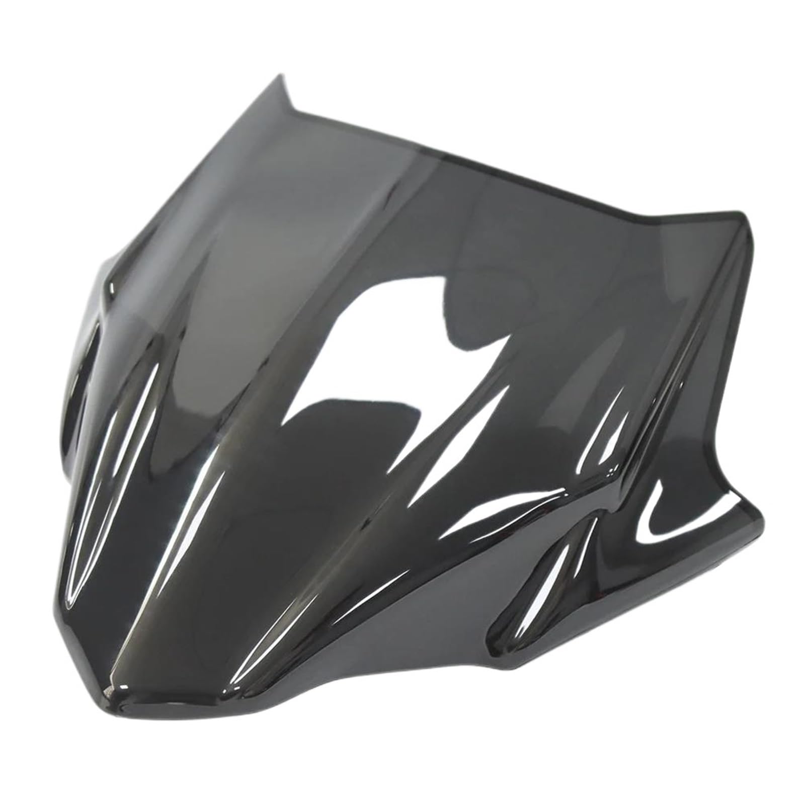 WWHUMM Motorrad Windabweiser Zubehör Windschutzscheibe Windschutzscheiben Windabweiser Visier Visier Grau Für CB400F CB500F 2016-2023 Windschutzscheibe Zubehör(Dark Gray) von WWHUMM