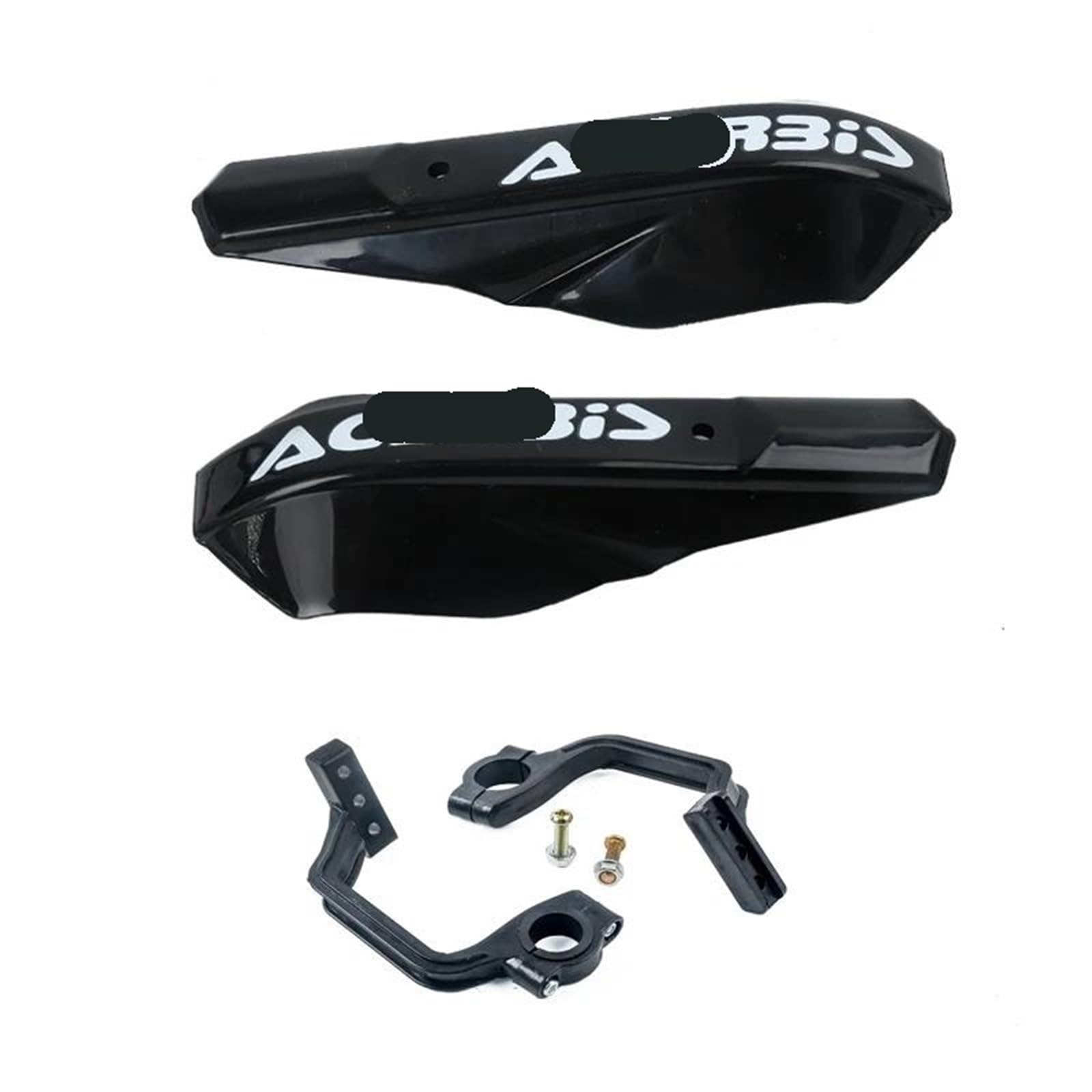 WWHUMM Motorradzubehör Handschutzschild Street Bike Universal Griff Bar Handschutz Hand Guards Für Kawasaki Für ZX6R ZX7R ZX10R ZX14R ZX12R KX 65 85 125 250 KLX125 250 Griffschutz Schild Motorrad(2) von WWHUMM