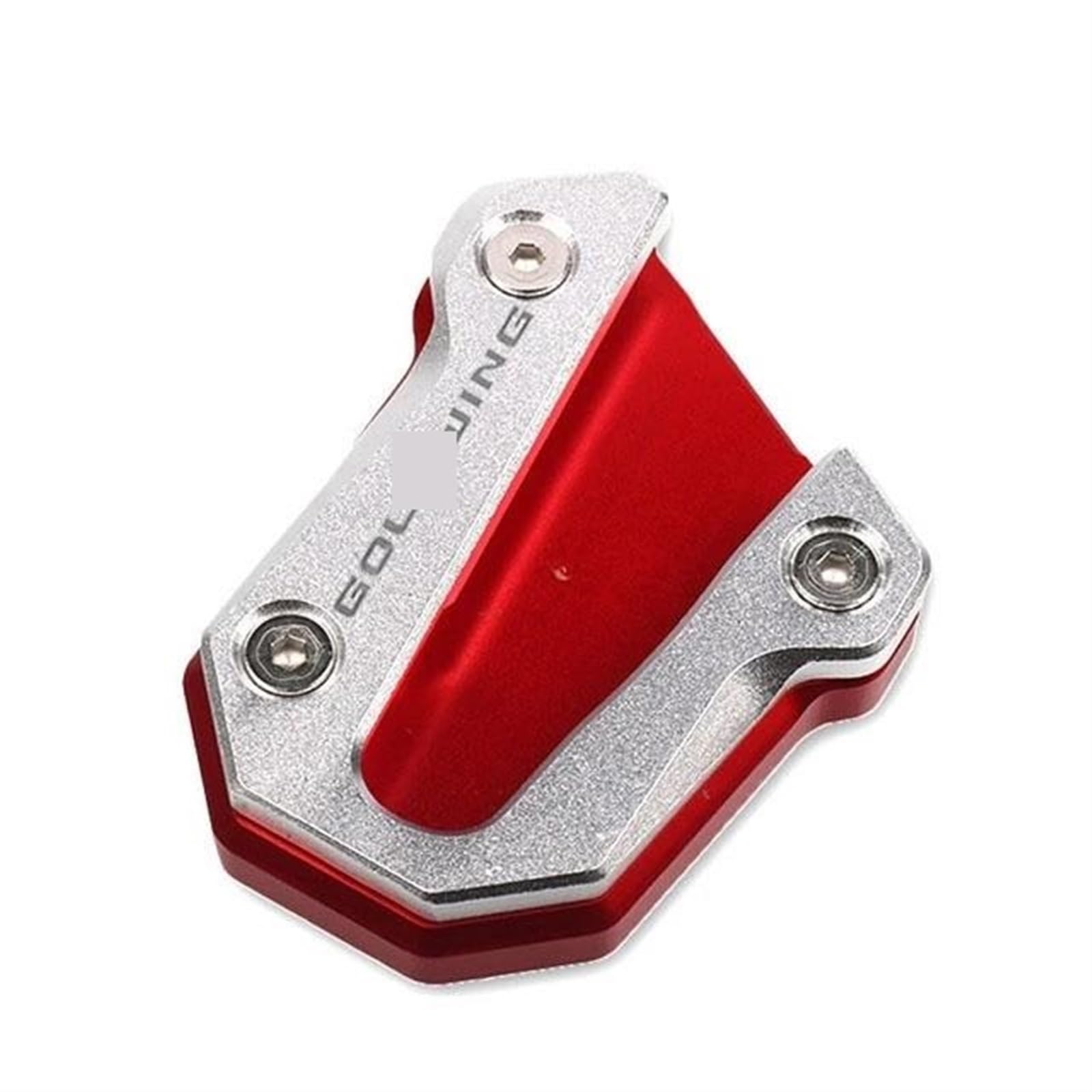 WWHUMM Parkplatte Basis Motorrad CNC Kickstand Fuß Seitenständer Verlängerung Pad Stützplatte Vergrößern Für Goldwing 1800 GL 2018-2023 Stützfuß Fußseitenständer(2) von WWHUMM