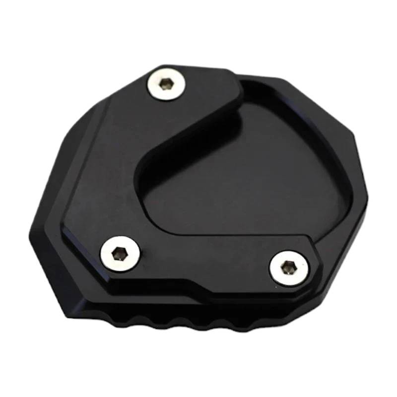 WWHUMM Parkplatte Basis Motorrad Kickstand Fuß Seitenständer Vergrößerung Pad Zubehör Für TRANSALP750 XL750 2023-2024 Stützfuß Fußseitenständer(1) von WWHUMM