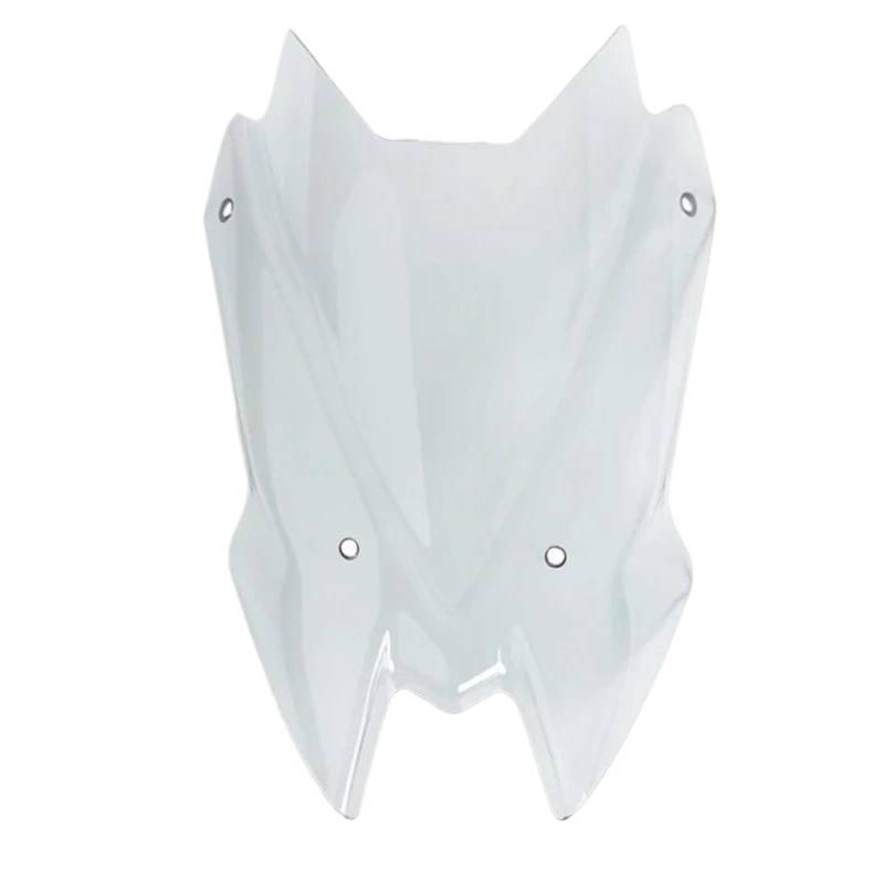 WWHUMM Windschutz Scheibe Motorrad Sport Windschutzscheibe Windschutzscheibe Viser Visier Windabweiser Für Kawasaki Für Z 900 Z 650 2020-2022 2023 2024 Spoiler Deflektor(Z650 Smoke) von WWHUMM