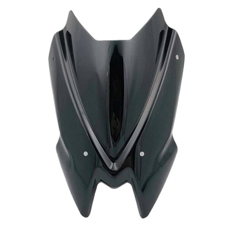 WWHUMM Windschutz Scheibe Motorrad Sport Windschutzscheibe Windschutzscheibe Viser Visier Windabweiser Für Kawasaki Für Z 900 Z 650 2020-2022 2023 2024 Spoiler Deflektor(Z900 Smoke) von WWHUMM