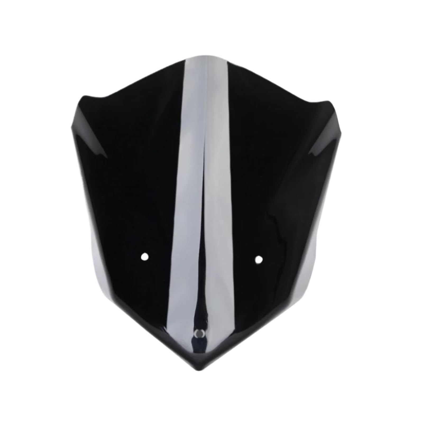 WWHUMM Windschutz Scheibe Motorrad Windschutzscheibe Frontscheibe Windschutz Schild Luftstrom Deflektoren Für F800R 2015-2020 Spoiler Deflektor(Black) von WWHUMM