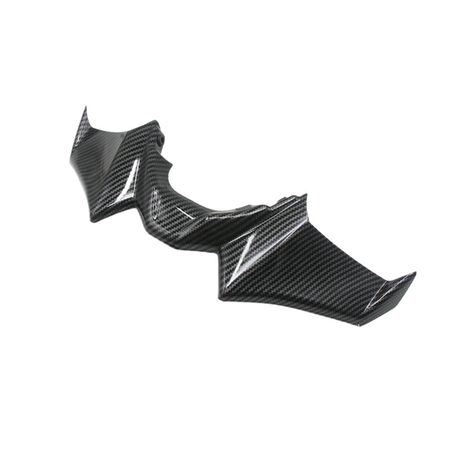 Frontverkleidungs-Winglet Motorrad Zubehör Schwarz Nackt Front Abtrieb Spoiler Winglet Aerodynamische Flügel Kit Spoiler Für Ya&ma&ha Für MT 07 2021 2022 2023 Motorrad Wings(2) von WWSADE