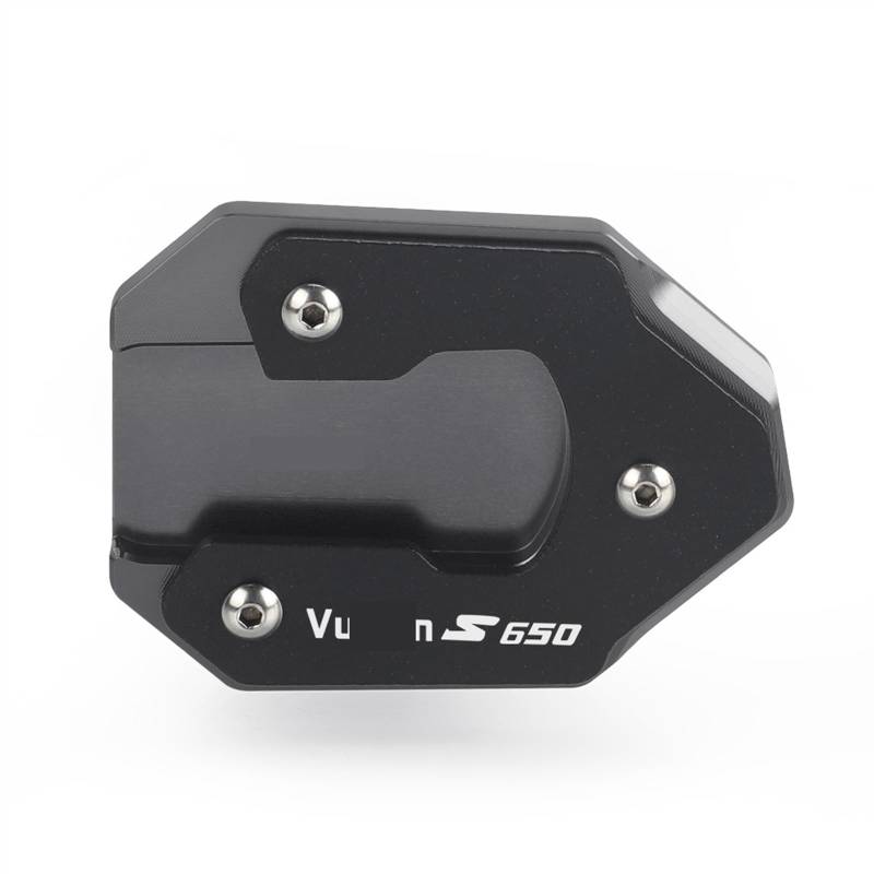 Fuß stütze Seitenständer Zubehör Für KAWASAKI für Vulcan S 650 VN650 2015-2022 2021 Motorrad CNC Kickstand Fuß Seite Ständer Verlängerung Pad Unterstützung platte Vergrößern Ständer Verlängerung Pad(1 von WWSADE