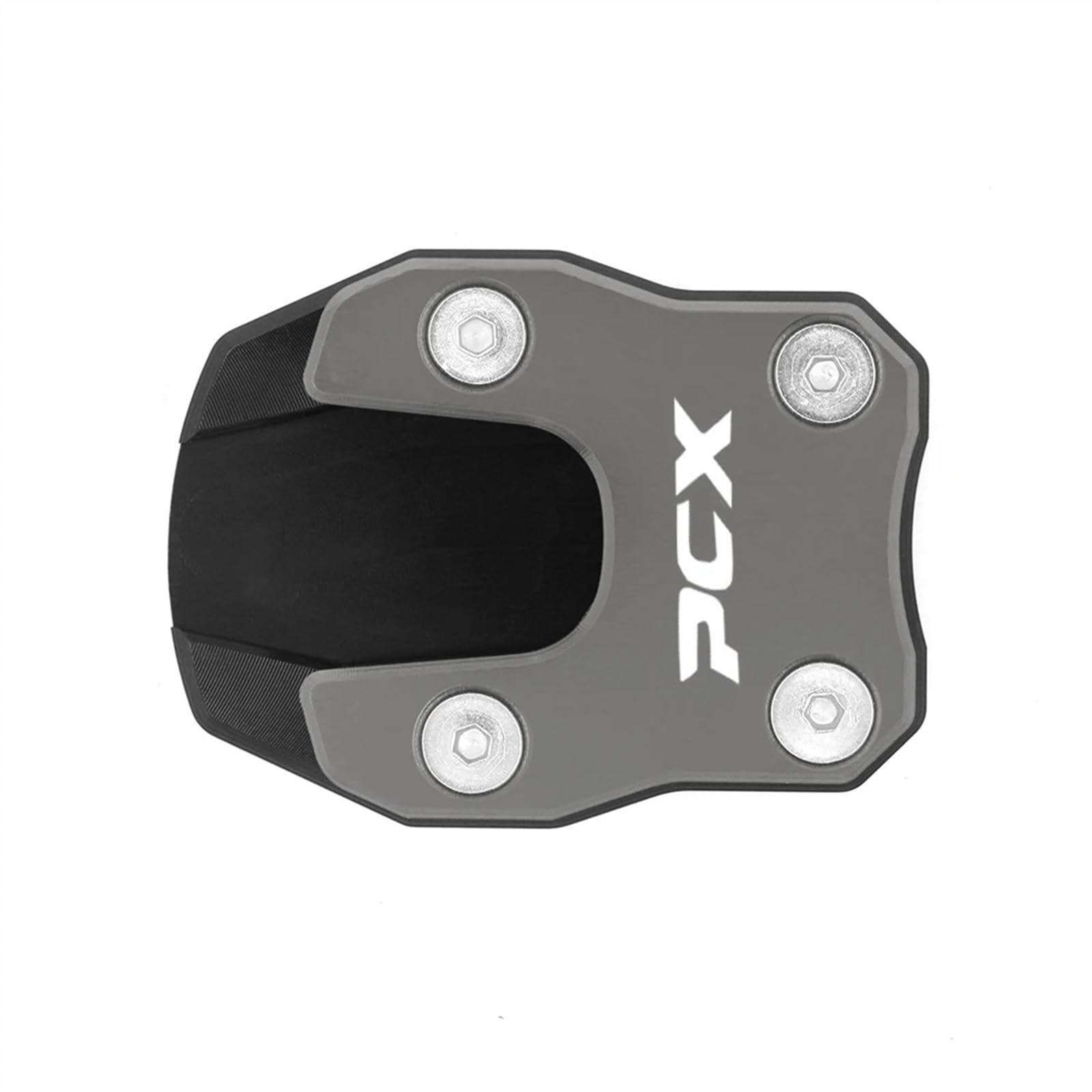 Fußverlängerung Pad Motorrad CNC Ständer Vergrößerungsplatte Pad Fuß Seitenständer Vergrößern Erweiterung Für PCX 125 PCX 150 PCX125 PCX150 PCX160 Alle Jahre Fuß stütze Seitenständer Zubehör(3) von WWSADE