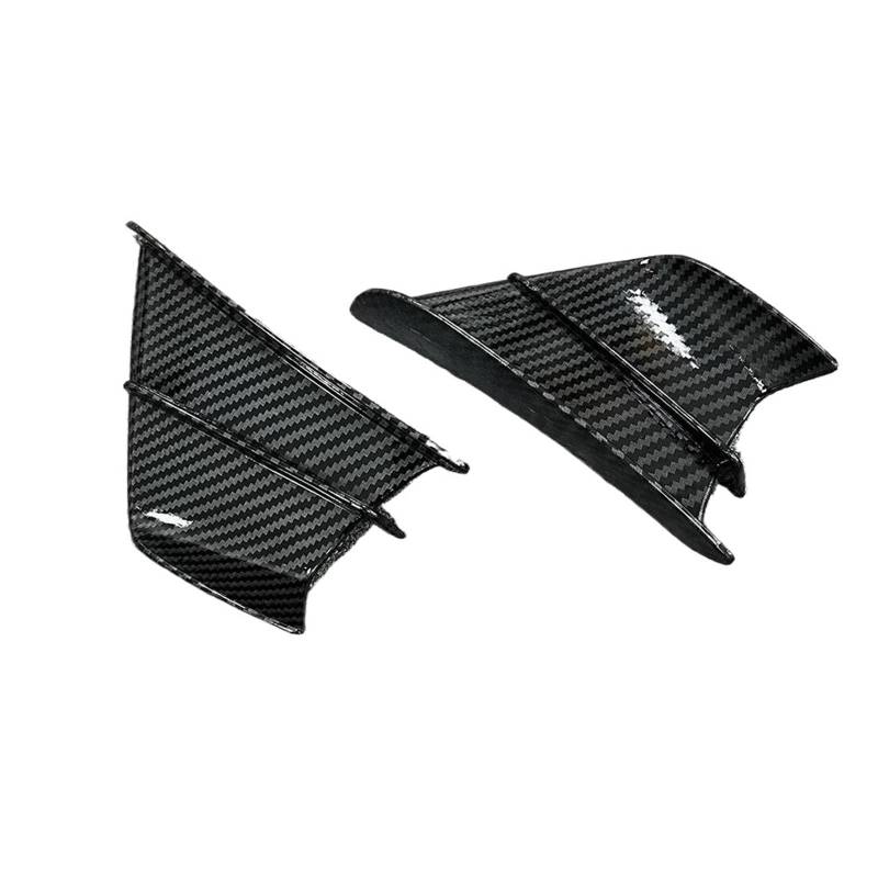 Motorrad Seitenspoiler Für Kawasaki Für N-JA 300 400 N-JA 650 Z400 Z900 ZX-10R ZX-25R H2 Down Universal Motorrad Winglet Aerodynamische Flügel Kit Spoiler Aerodynamische Winglets Flügel(2) von WWSADE