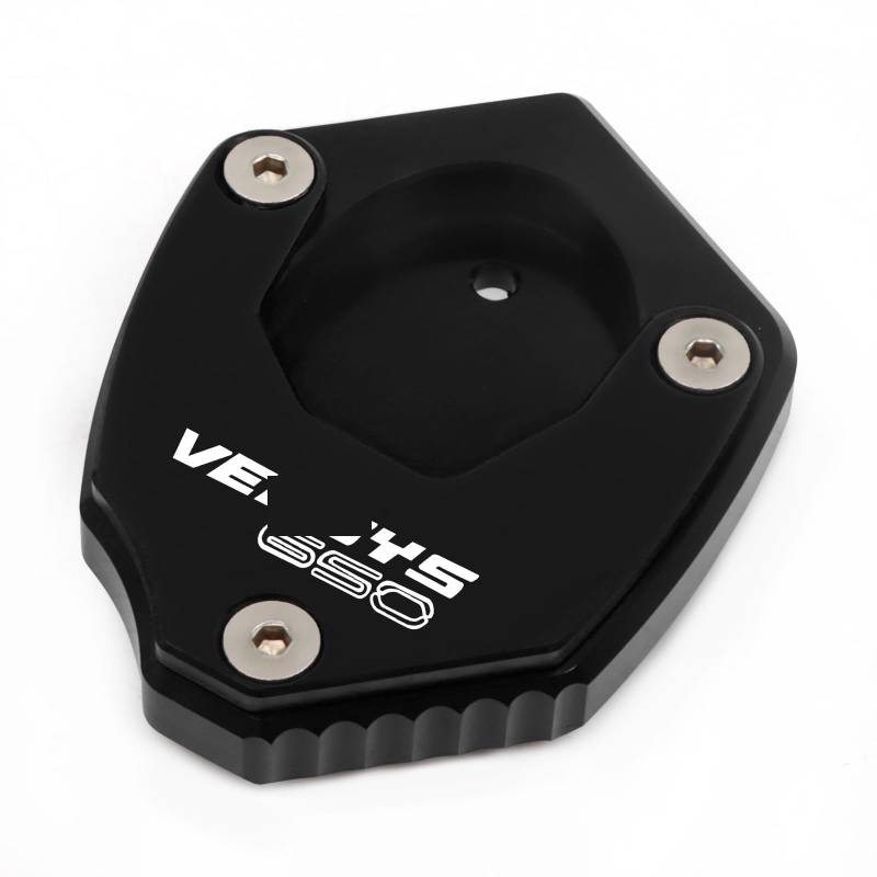 Motorrad Ständerplatte CNC Seitenständer Vergrößern Ständer Für Kawasaki Für VERSYS 650 2010-2021 2020 Motorrad Seitenständer Fußvergrößerungsplatte Pad Ständer Pad Platten(5) von WWSADE