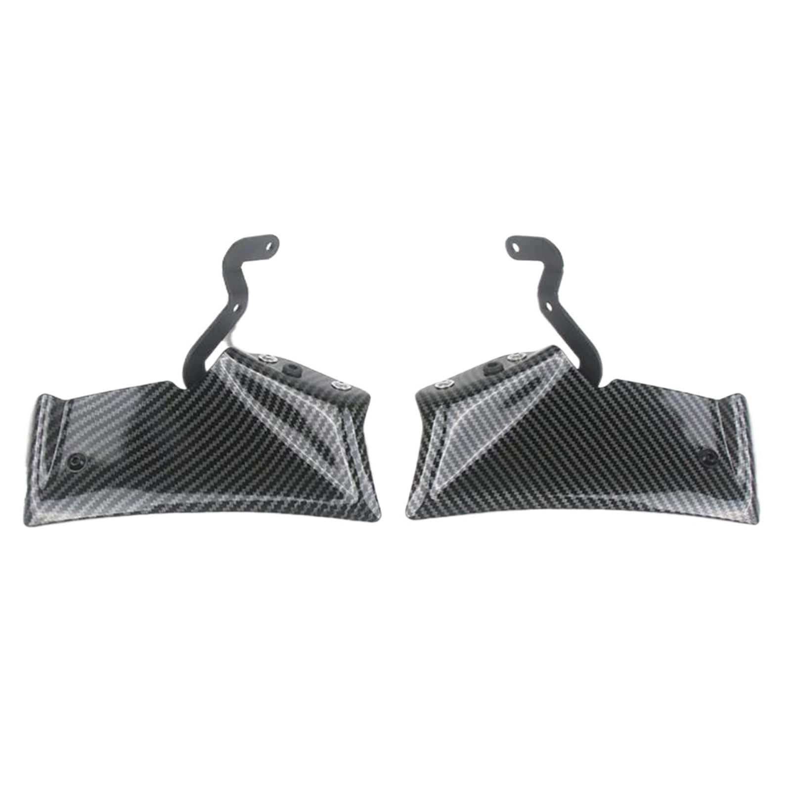 WWSADE Aerodynamische Winglets Flügel Frontflügel Für Ya&ma&ha Für MT10 SP 2022 2023 2024, Motorrad-Sport-Abtrieb, Nackte Frontspoiler, Aerodynamischer Deflektor Motorrad Tuning ZubehöR(4) von WWSADE