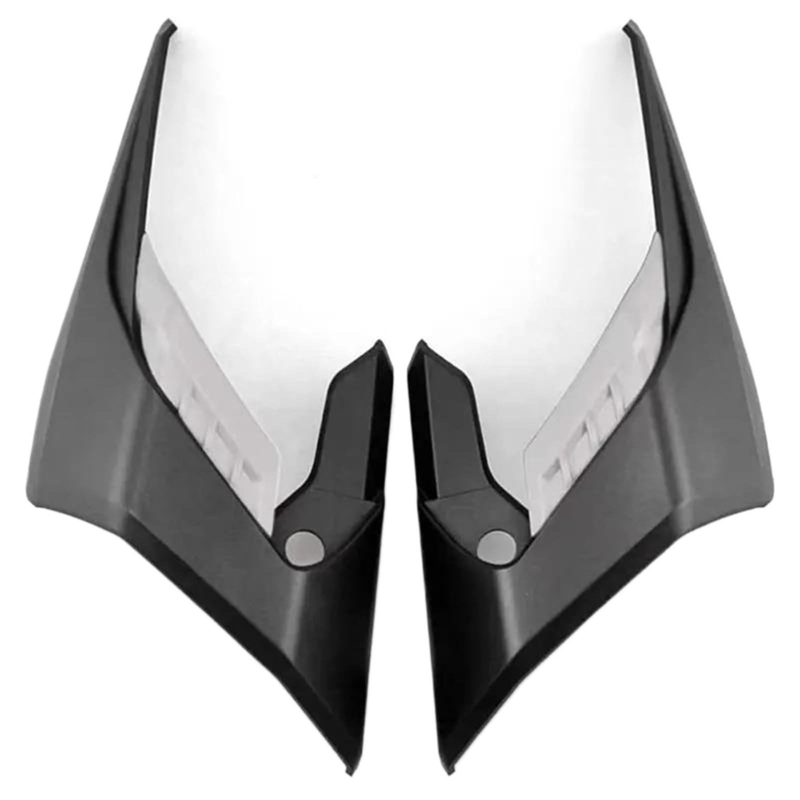 WWSADE Aerodynamische Winglets Flügel Für CB650R 2019 2020 2021 2022 2023 Motorrad Winglets Aerodynamische Flügel Spoiler Verkleidung Abtrieb Mit Schrauben Motorrad Tuning ZubehöR(2) von WWSADE