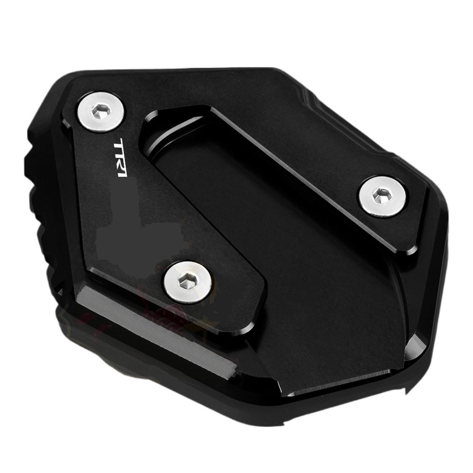 WWSADE Extension Pad Für YA&MA&HA Für Tracer 9 GT 2021 2022 Motorrad Kickstand Fuß Seite Stehen Verlängerung Pad Unterstützung Platte Motorrad Seitenständer Pad(2) von WWSADE