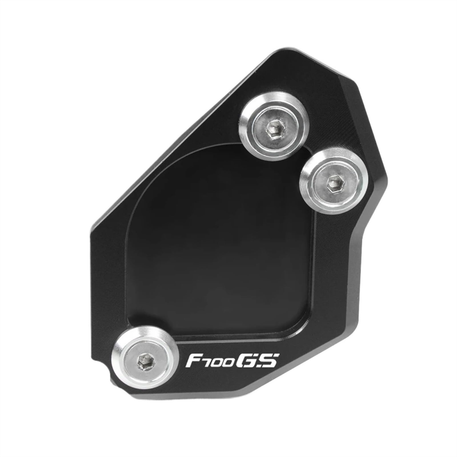 WWSADE Fuß stütze Seitenständer Zubehör Seitenständer Vergrößern Ständerverlängerung Für F650GS Twin F 650GS F700GS 2008-2011-2017 CNC-Aluminium-Motorradzubehör Vergrößern Ständer Verlängerung Pad(7) von WWSADE