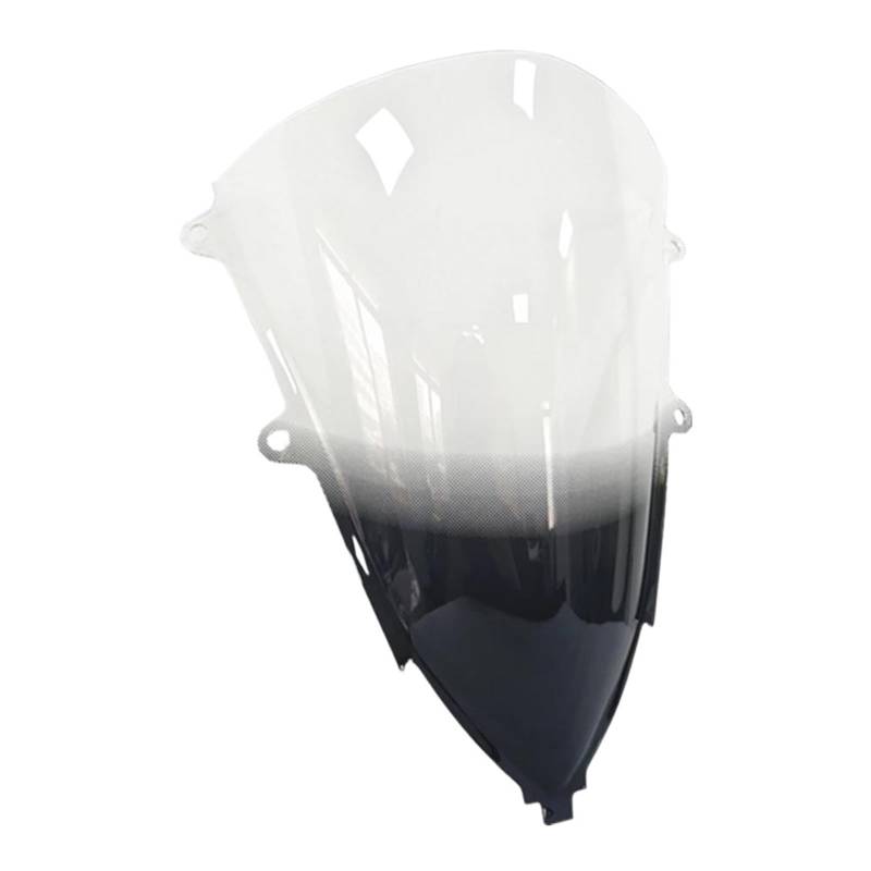 WWSADE Moto Windschutzscheiben Motorrad-Windschutzscheiben-Windabweiser, Rauchschwarzer Windschutzscheiben-Raise-Spoiler Für CBR650R 2019 2020 2021 Windabweiser(Clear) von WWSADE