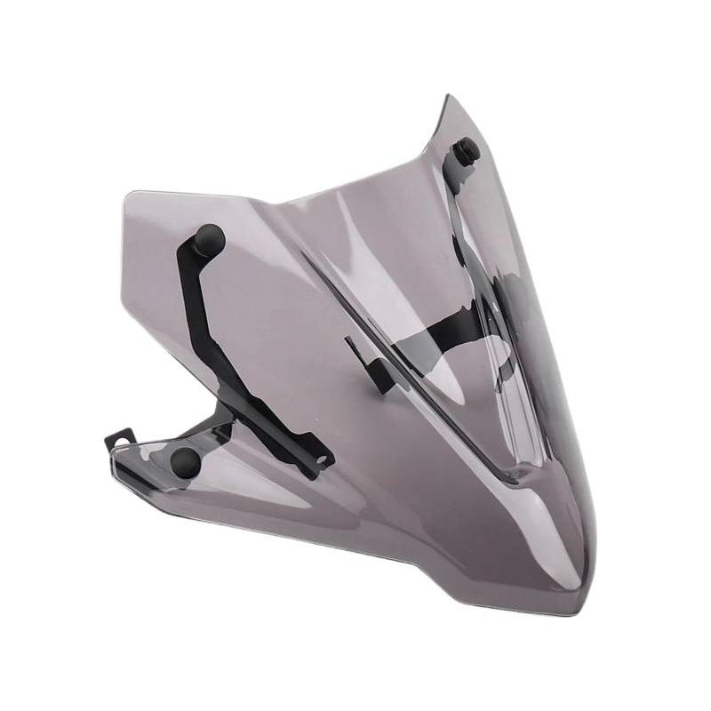 WWSADE Motorrad Frontscheibe Motorrad Windschutzscheibe Windschutz Acryl Wind Schild Deflektor Front Verkleidung Motorrad Zubehör Für CB750 Hornet 2023 Windschutzscheibe Zubehör(Gray) von WWSADE