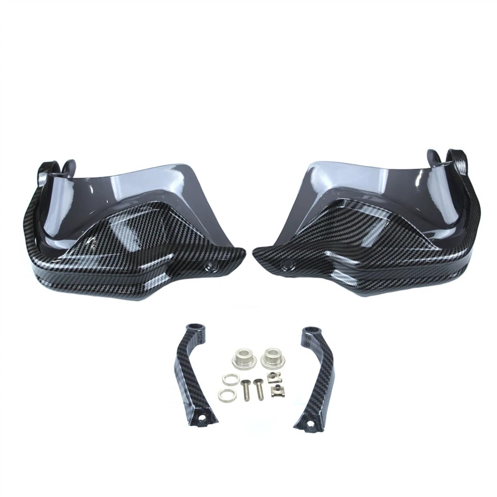 WWSADE Motorrad Handschutz Für CB500X CB 500X CB500 X Motorrad Carbon Fiber Look Handschutz Hand Protektoren Guards Wind Deflector Shield Handschutz Schutz Schild(14) von WWSADE