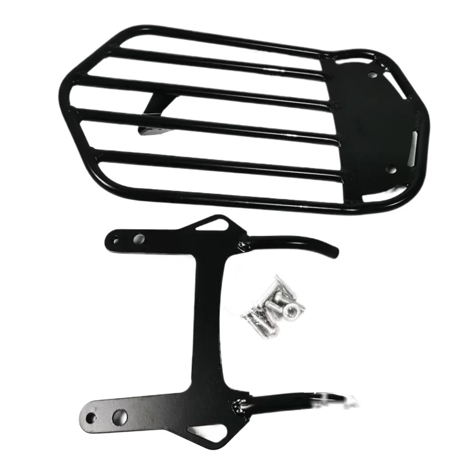 WWSADE Motorrad Hinterer Gepäckträger Motorrad-Kotflügelträger, Für Boss, Dark Horse, Springfield 14-23 Hinten Erweiterung Rack(Black) von WWSADE