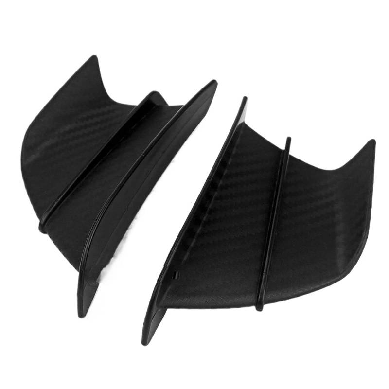 WWSADE Motorrad Seitenspoiler Für Ya&ma&ha Für Xmax 125 250 300 400 Motorrad Abtrieb Spoiler Aero Winglets Faser Wind Flügel Kit Universal Aerodynamische Winglets Flügel von WWSADE