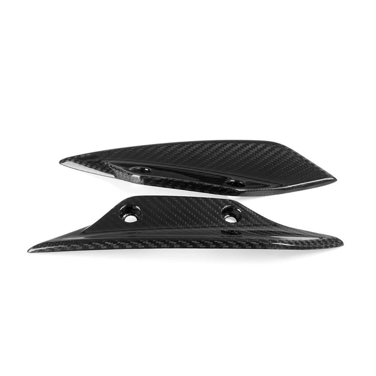 WWSADE Motorrad Seitenspoiler Motorrad Kotflügel Vorne Spoiler Winglets Carbon Faser Köperbindung Matt Für S1000RR HP4 2012 2013 2014 Aerodynamische Winglets Flügel von WWSADE