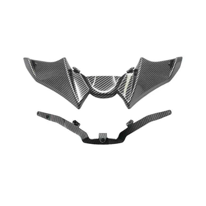 WWSADE Motorrad Seitenspoiler Motorradteile Nackter Frontspoiler Winglet Aerodynamischer Wing Kit Spoiler Für YA&MA&HA Für MT-09 SP 2021 2022 2023 Aerodynamische Winglets Flügel(2) von WWSADE