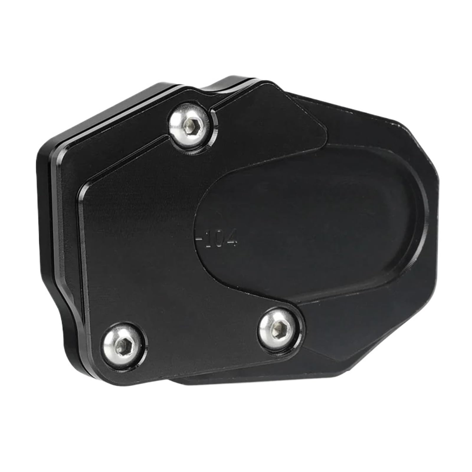 WWSADE Motorrad Ständer Für Suzuki Für GSX-S1000 Katana GSXS 950 1000F/S 2015-2023 Motorrad Seite Stehen Enlarger Ständer Verlängerung Pad Motorrad Seitenständer Pad(K-02) von WWSADE