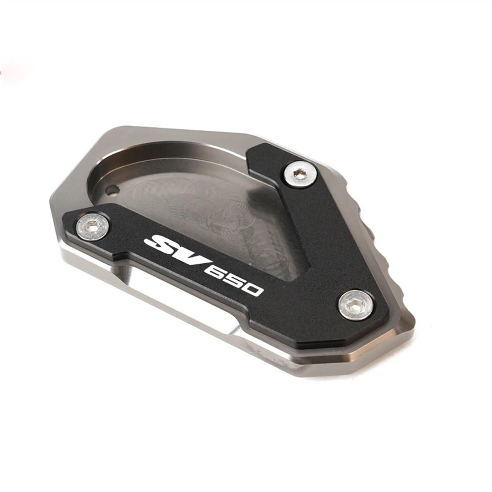 WWSADE Motorrad Ständerplatte Für Suzuki SV650S 2003-2007 Motorrad Kickstand Fuß Seitenständer Verlängerung Pad Stützplatte Ständer Pad Platten(2) von WWSADE