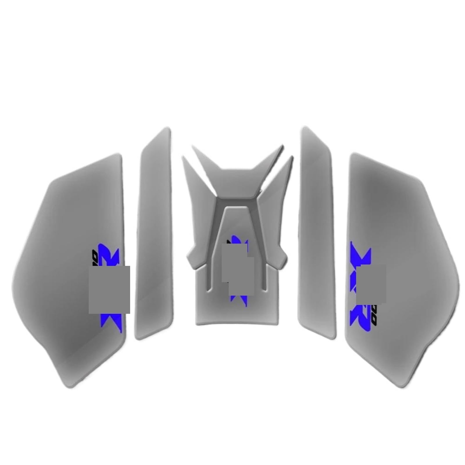 WWSADE Motorrad-Tankdeckelschutz Epoxidharz Motorrad Tankpad Transparent Fischgräte Aufkleberx Für S1000 2020 2021 2023 Tankschutz Motorrad(5) von WWSADE