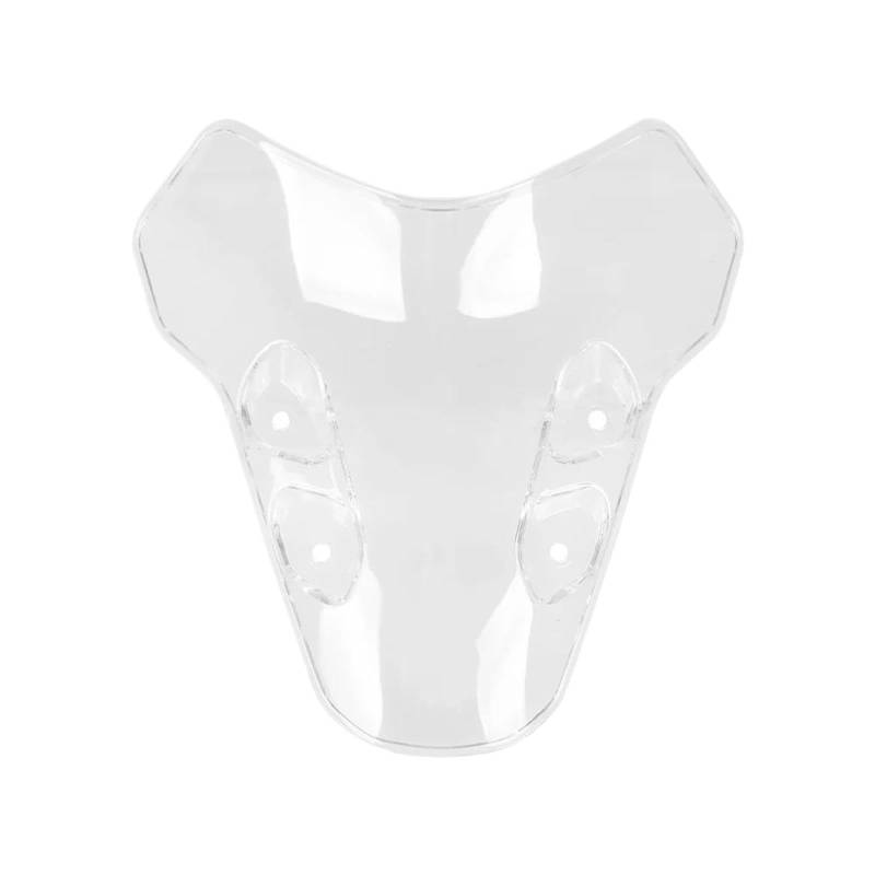 WWSADE Motorrad Windshield Windabweiser Motorrad Zubehör Windschutz Verlängerung Windschutzscheibe Spoiler Windabweiser Für MT-07 2021 2022 2023 2024 Windschutz Scheibe(Clear) von WWSADE