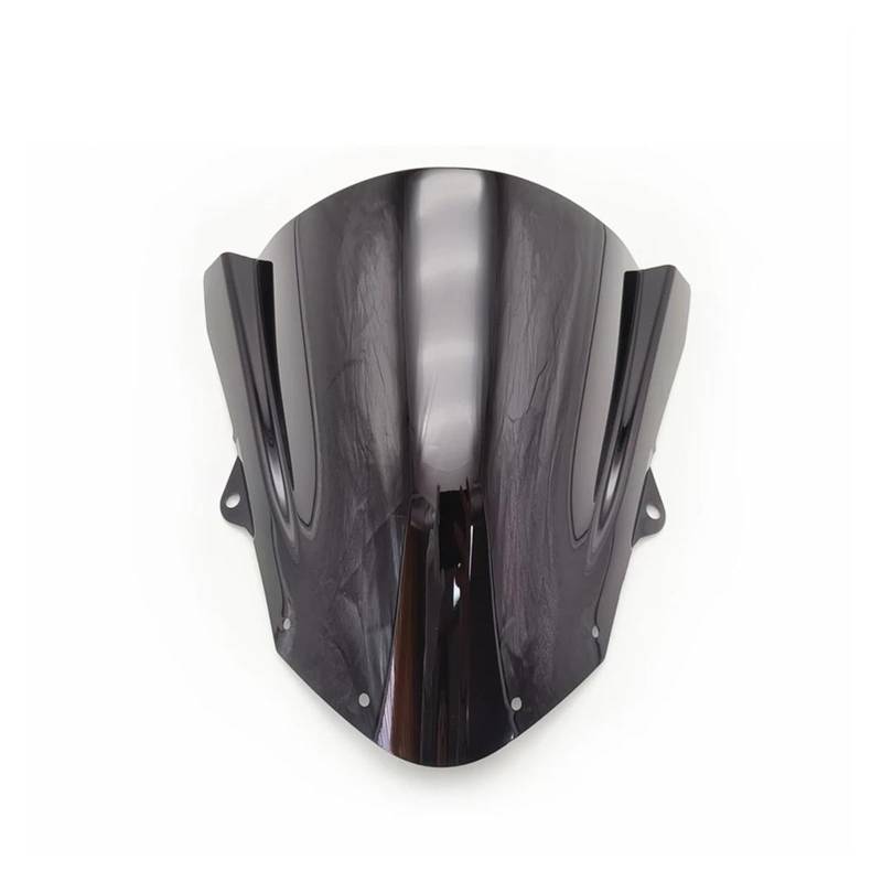 WWSADE Motorrad Windshield Windabweiser Windschutzscheibe Spoiler Windschutzscheibe Schwarz Transparent Windabweiser Für ZX6R 636 2009-2010-2011-2012-2013-2014-2015-2016 Windschutz Scheibe(Black) von WWSADE