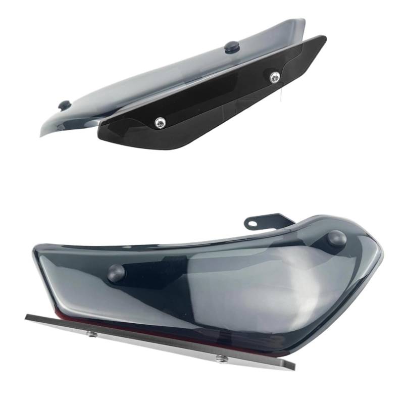 WWSADE Motorrad Winglet Motorrad Downforce Sport Seitenspoiler Aerodynamischer Flügelabweiser Verkleidungsschutz Für CBR650R 2019–2023 Spoiler & Flügel(2) von WWSADE